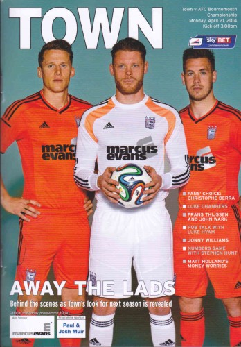 Match programme