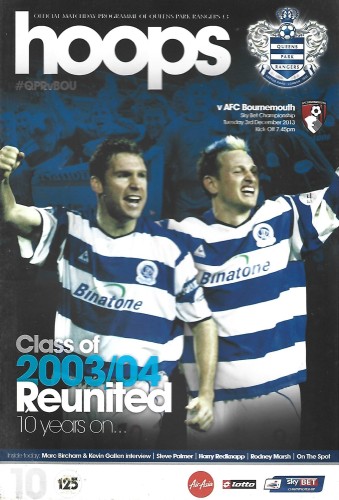 Match programme