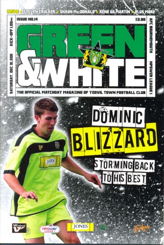 Match programme