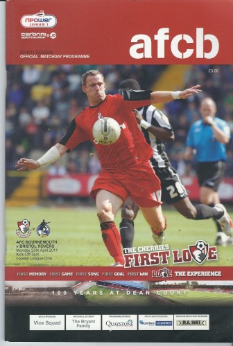 Match programme