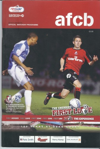 Match programme