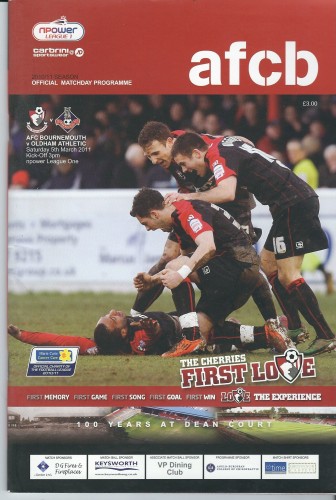 Match programme