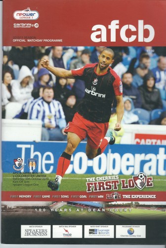 Match programme