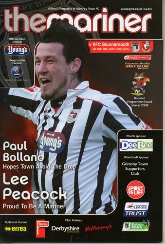 Match programme
