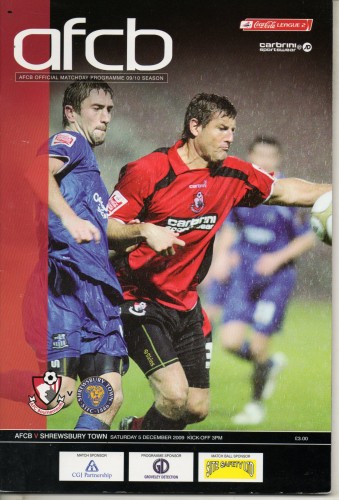 Match programme