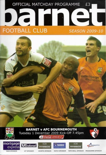 Match programme