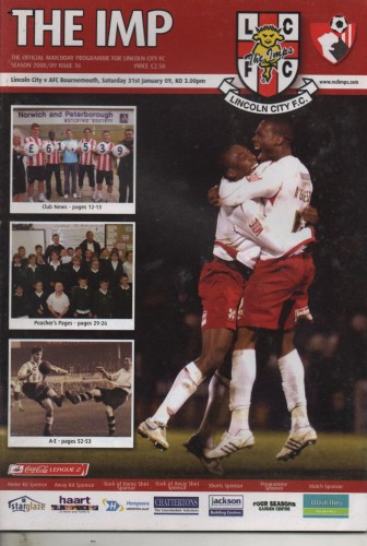 Match programme