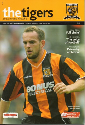 Match programme