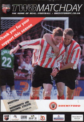 Match programme
