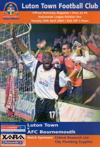 Match programme