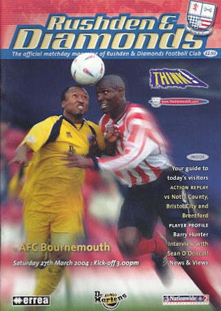 Match programme