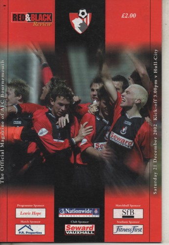 Match programme