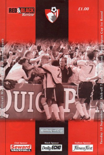 Match programme