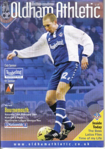 Match programme
