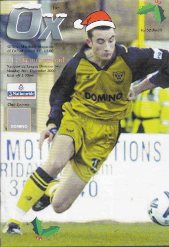 Match programme
