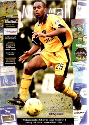 Match programme