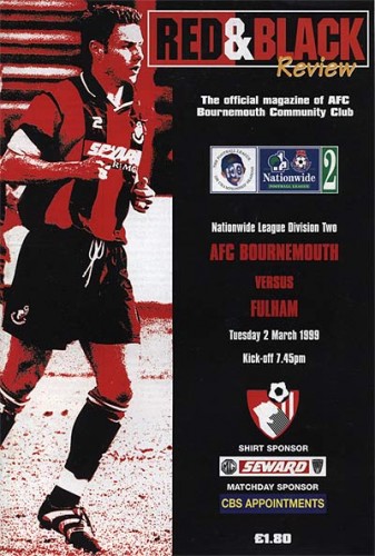 Match programme