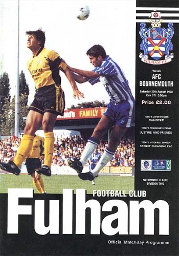 Match programme