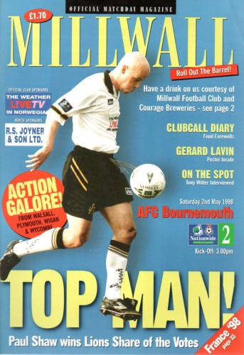 Match programme