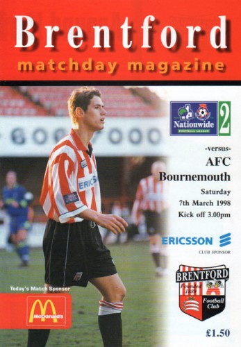 Match programme
