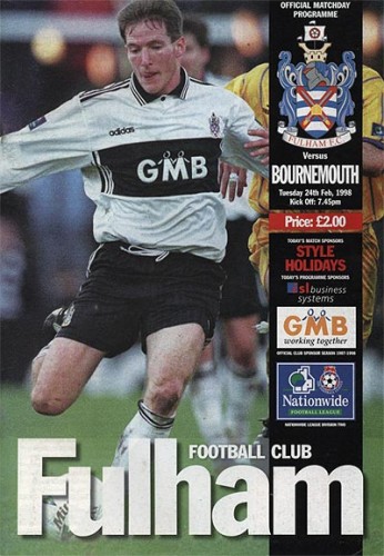 Match programme