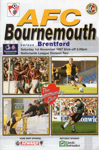 Match programme