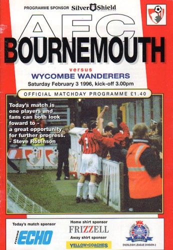 Match programme