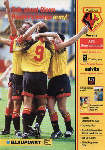Match programme