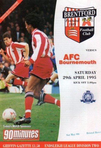 Match programme