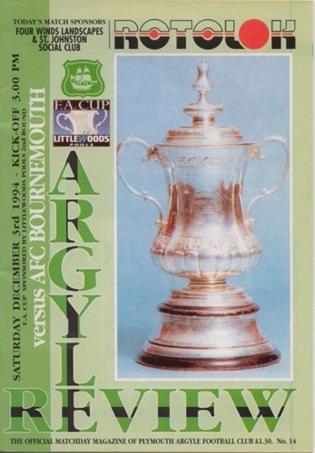 Match programme