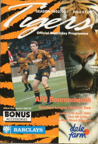 Match programme