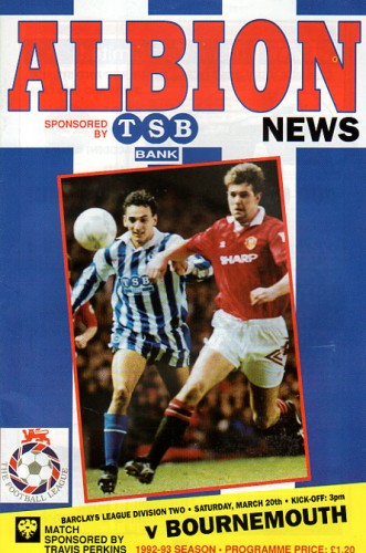 Match programme