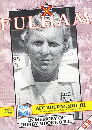 Match programme