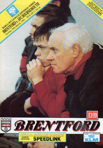 Match programme