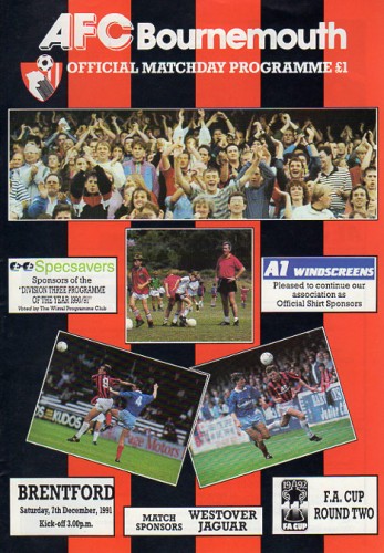 Match programme