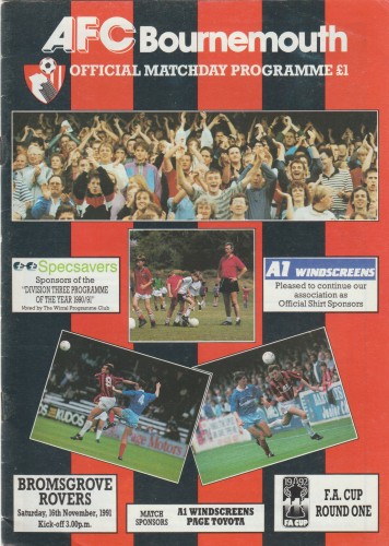 Match programme