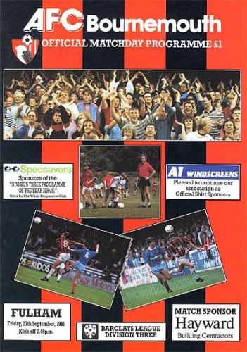 Match programme