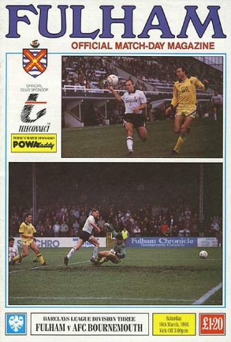 Match programme
