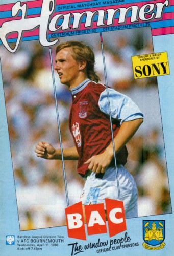 Match programme