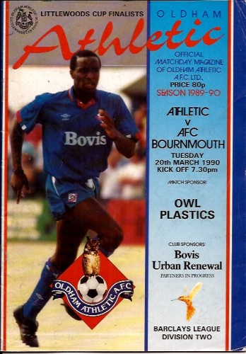 Match programme