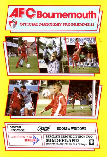 Match programme
