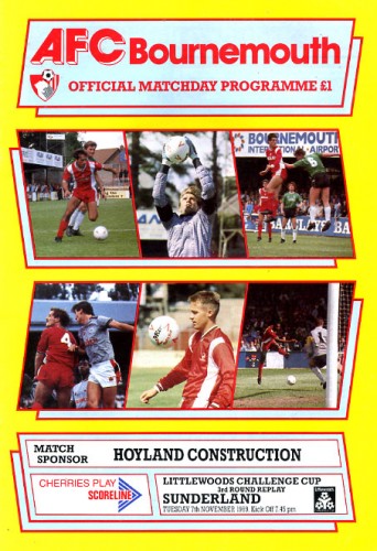 Match programme