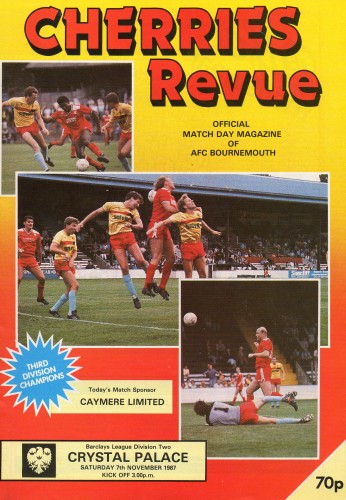 Match programme