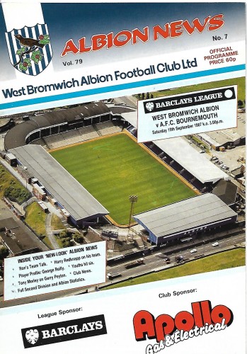 Match programme