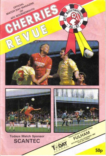Match programme
