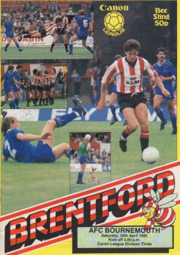 Match programme