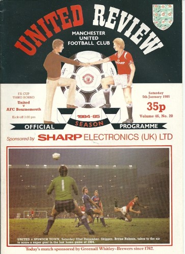 Match programme