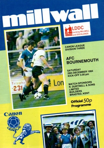 Match programme