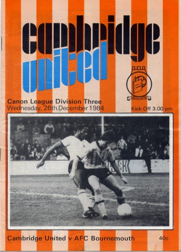 Match programme