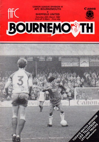Match programme